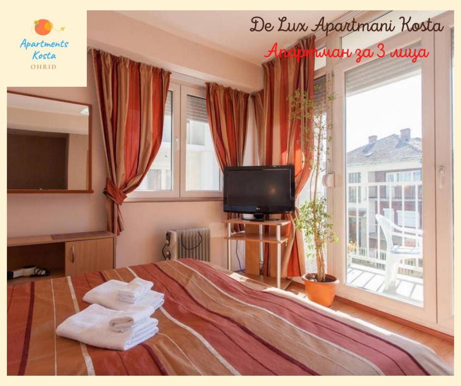 De Lux Apartments Kosta Center Ohrid Exterior foto
